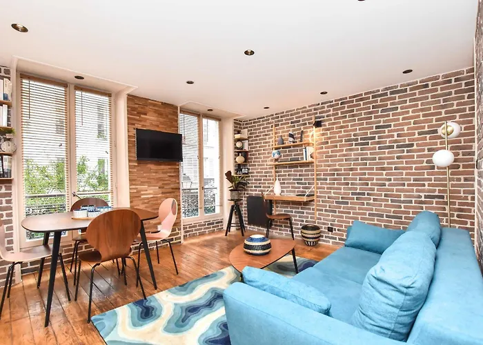 Magnificent Apartment- 2br-6p - Republique Lägenhet *